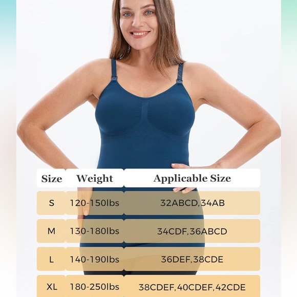 Hofish Breastfeeding/Nursing Supportive Clip-down Camisole - Picture 8 of 9